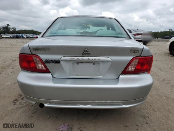 2002 Mitsubishi Galant ES with VIN 4A3AA46G42E117189, listed as a Copart auction lot 68738064 with 147,493 mi miles and Salvage Title. Bid and sale history available at carsss.com. Image 6.