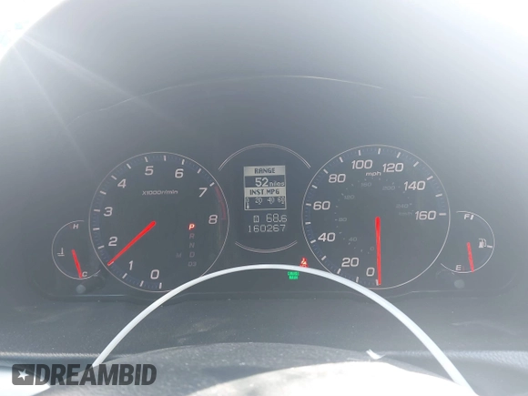 2006 Acura TSX Navi with VIN JH4CL96996C037214, listed as a IAAI auction lot 41829841 with 160,267 mi miles and . Bid and sale history available at DreamBid. Image 7.