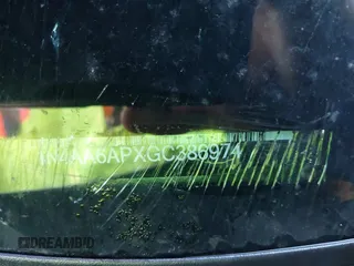 2016 Nissan Maxima SV z VIN 1N4AA6APXGC386974, wystawiony jako IAAI lot #41738932 z przebiegiem 132 395 mil mil oraz . Historia ofert i sprzedaży dostępna na DreamBid. Obrazek 9.