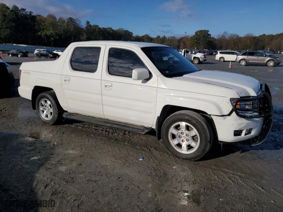 2012 Honda Ridgeline RTS with VIN 5FPYK1F46CB460760, listed as a Copart auction lot 79421824 with 230,855 mi miles and Salvage Title. Bid and sale history available at carsss.com. Image 4.