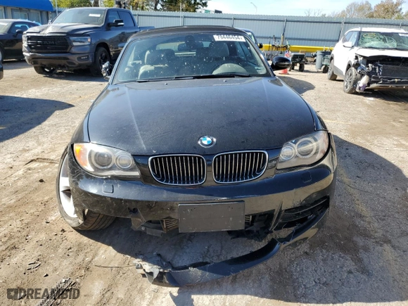 2009 BMW 1 Series 135i with VIN WBAUN93509VK40922, listed as a Copart auction lot 79446454 with 107,083 mi miles and Salvage Title. Bid and sale history available at carsss.com. Image 5.