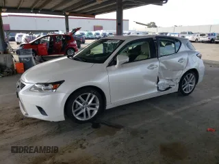 2017 Lexus CT with VIN JTHKD5BH2H2290608, listed as a Copart auction lot 46855935 with 80,492 mi miles and Salvage Title. Bid and sale history available at carsss.com. Image 1.