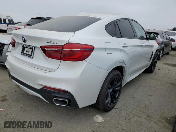 2016 BMW X6 xDrive35i with VIN 5UXKU2C50G0N78950, listed as a Copart auction lot 71841232 with 0 mi miles. Bid and sale history available at carsss.com. Image 3.