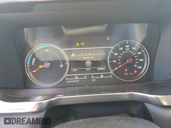 2023 Kia Sorento EX with VIN KNDRHDLG8P5187887, listed as a Copart auction lot 58432935 with 19,269 mi miles and Salvage title. Bid and sale history available at DreamBid. Image 9.