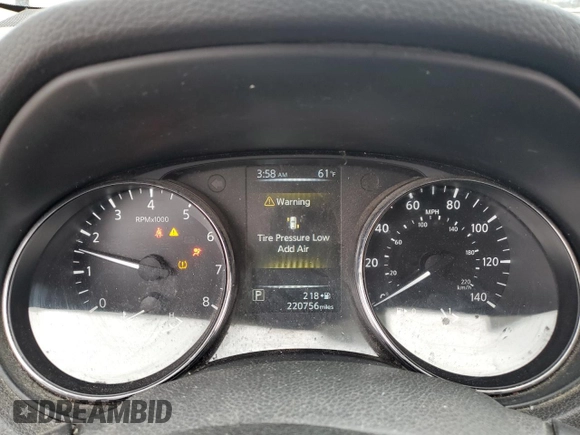 2017 Nissan Rogue S с VIN 5N1AT2MM6HC744650, выставлен на аукционе Copart как лот 58594085 с пробегом 220 756 миль миль и Списание • Salvage title. История ставок и продаж доступна на DreamBid. Изображение 9.
