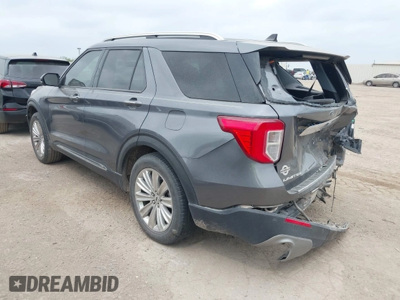 2022 Ford Explorer Limited с VIN 1FMSK7FH1NGA14878, выставлен на аукционе IAAI как лот 42152768 с пробегом 49 593 миль миль и . История ставок и продаж доступна на DreamBid. Изображение 3.