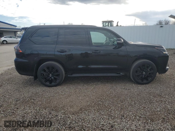 2019 Lexus LX 570 with VIN JTJHY7AX0K4292290, listed as a Copart auction lot 55386945 with 29,271 mi miles and Salvage Title. Bid and sale history available at DreamBid. Image 13.