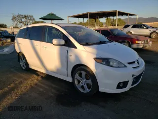 2007 Mazda 5 Touring with VIN JM1CR293270154246, listed as a Copart auction lot 77978233 with 126,475 mi miles and Salvage Title. Bid and sale history available at carsss.com. Image 4.