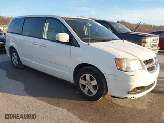 2012 Dodge Grand Caravan SE with VIN 2C4RDGBG7CR403269, listed as a IAAI auction lot 41490436 with 110,021 mi miles. Bid and sale history available at carsss.com. Image 1.