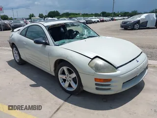 2001 Mitsubishi Eclipse GS with VIN 4A3AC44G91E179182, listed as a IAAI auction lot 39834808 with Not Provided miles and . Bid and sale history available at carsss.com. Image 1.