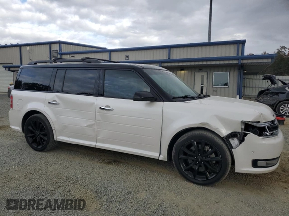2016 Ford Flex Limited w/EcoBoost with VIN 2FMHK6DT2GBA10442, listed as a Copart auction lot 79221334 with 167,336 mi miles and Salvage Title. Bid and sale history available at carsss.com. Image 4.