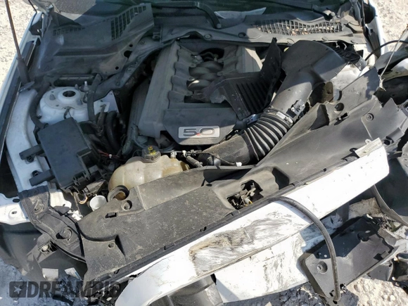 2016 Ford Mustang GT with VIN 1FA6P8CF6G5252200, listed as a Copart auction lot 57820355 with 122,729 mi miles and Salvage title. Bid and sale history available at DreamBid. Image 11.