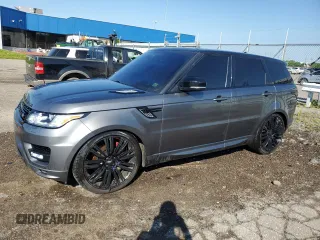 2016 Land Rover Range Rover Sport Autobiography z VIN SALWV2EF2GA562774, wystawiony jako Copart lot #55196124 z przebiegiem Nie podano mil oraz Czysty tytuł • Clean title. Historia ofert i sprzedaży dostępna na DreamBid. Obrazek 1.