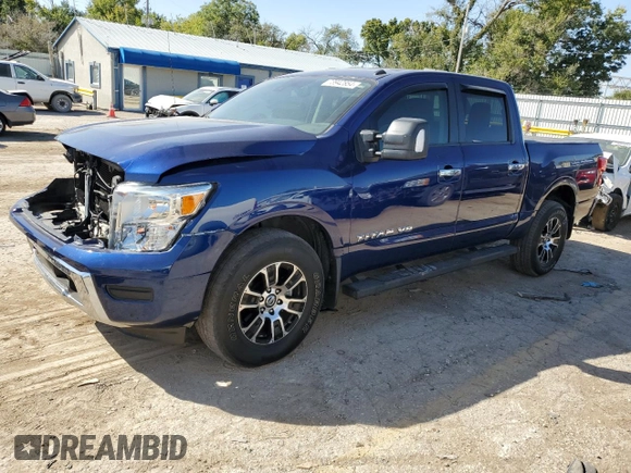 2020 Nissan Titan Platinum Reserve with VIN 1N6AA1EF4LN511588, listed as a Copart auction lot 73942854 with 40,899 mi miles and Salvage title. Bid and sale history available at DreamBid. Image 1.