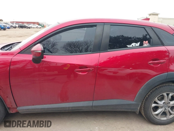 2019 Mazda CX-3 Sport with VIN JM1DKDB71K0423881, listed as a IAAI auction lot 41329976 with 65,341 mi miles. Bid and sale history available at carsss.com. Image 15.