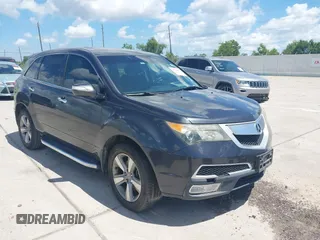 2013 Acura MDX with VIN 2HNYD2H20DH509137, listed as a IAAI auction lot 42780883 with Not provided miles and . Bid and sale history available at DreamBid. Image 1.