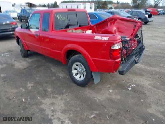 2005 Ford Ranger XLT with VIN 1FTYR44U15PA04862, listed as a IAAI auction lot 41742508 with 1 mi miles. Bid and sale history available at carsss.com. Image 3.