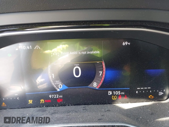2024 Volkswagen Jetta Sport with VIN 3VWAM7BUXRM064443, listed as a IAAI auction lot 42049756 with 9,722 mi miles and . Bid and sale history available at DreamBid. Image 7.