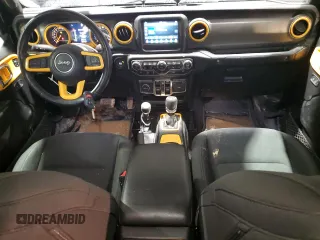 2021 Jeep Gladiator Willys with VIN 1C6HJTAG5ML576384, listed as a Copart auction lot 45904365 with 26,171 mi miles and Salvage title. Bid and sale history available at DreamBid. Image 8.