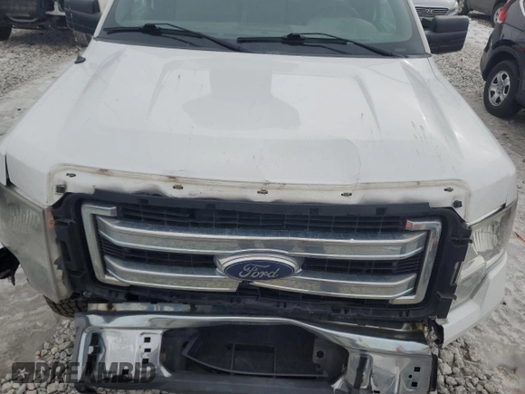 2014 Ford F-150 XL with VIN 1FTNF1CF1EKD84876, listed as a Copart auction lot 43912845 with 107,016 mi miles and Salvage title. Bid and sale history available at DreamBid. Image 11.