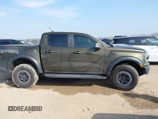 2024 Ford Ranger Raptor with VIN 1FTER4LR4RLE55684, listed as a IAAI auction lot 41527277 with 1,919 mi miles. Bid and sale history available at carsss.com. Image 13.