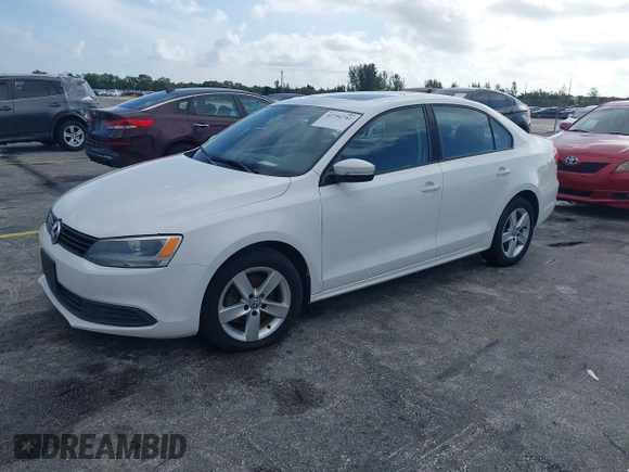 2011 Volkswagen Jetta TDI with VIN 3VWLL7AJ7BM062447, listed as a IAAI auction lot 42756742 with 126,829 mi miles and . Bid and sale history available at DreamBid. Image 2.
