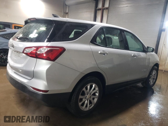 2019 Chevrolet Equinox LS with VIN 3GNAXHEV0KS541930, listed as a Copart auction lot 44980095 with 106,374 mi miles and Salvage Title. Bid and sale history available at carsss.com. Image 3.
