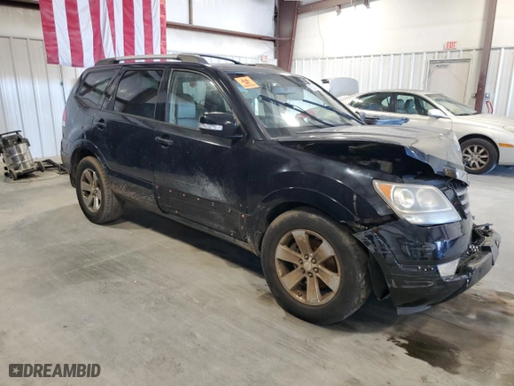 2009 Kia Borrego EX with VIN KNDJJ741595023156, listed as a Copart auction lot 87591365 with 241,523 mi miles and Salvage Title. Bid and sale history available at carsss.com. Image 4.