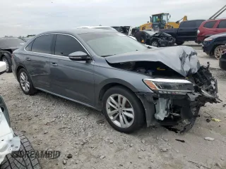 2020 Volkswagen Passat SE with VIN 1VWSA7A35LC014256, listed as a Copart auction lot 57496745 with 113,531 mi miles and Salvage title. Bid and sale history available at DreamBid. Image 4.