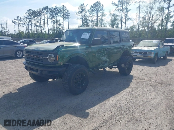 2023 Ford Bronco with VIN 1FMEE5DP5PLB15371, listed as a IAAI auction lot 41911126 with 32,091 mi miles. Bid and sale history available at carsss.com. Image 17.