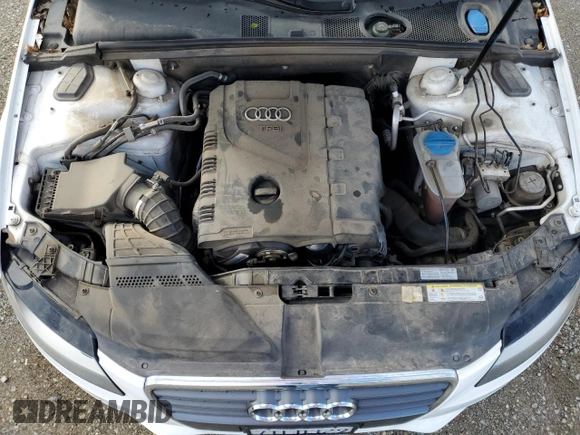 2012 Audi A4 2.0T Premium with VIN WAUAFAFL4CN019505, listed as a Copart auction lot 44648125 with 103,675 mi miles and Salvage Title. Bid and sale history available at carsss.com. Image 11.