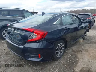 2017 Honda Civic Sedan EX with VIN 19XFC2F78HE214884, listed as a IAAI auction lot 41687685 with 124,623 mi miles. Bid and sale history available at carsss.com. Image 4.