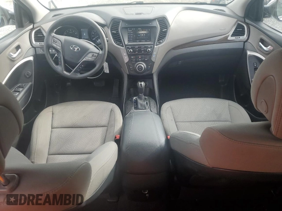 2017 Hyundai Santa Fe 2.4L with VIN 5NMZUDLB7HH001772, listed as a Copart auction lot 54573715 with 94,118 mi miles and Salvage title. Bid and sale history available at DreamBid. Image 8.