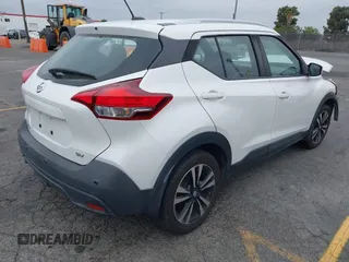 2020 Nissan Kicks SV with VIN 3N1CP5CV6LL503278, listed as a IAAI auction lot 42283410 with 30,639 mi miles and . Bid and sale history available at DreamBid. Image 4.