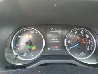 2021 Toyota RAV4 Hybrid XLE with VIN JTMRWRFV3MD134951, listed as a Copart auction lot 53275155 with 46,464 mi miles and Salvage Title. Bid and sale history available at carsss.com. Image 9.