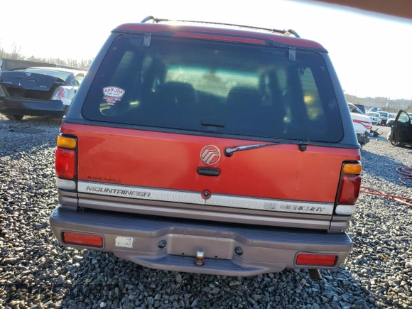 1997 Mercury Mountaineer z VIN 4M2DU55P6VUJ57499, wystawiony jako Copart lot #45705175 z przebiegiem 79 141 mil mil oraz Szkoda całkowita • Salvage title. Historia ofert i sprzedaży dostępna na DreamBid. Obrazek 6.