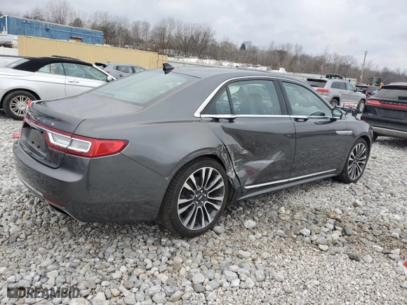 2020 Lincoln Continental Reserve with VIN 1LN6L9NP3L5604463, listed as a Copart auction lot 38054644 with 63,835 mi miles. Bid and sale history available at carsss.com. Image 3.