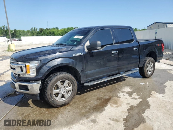 2020 Ford F-150 XL with VIN 1FTEW1E57LFC20462, listed as a Copart auction lot 62103475 with 75,118 mi miles and Salvage title. Bid and sale history available at DreamBid. Image 1.