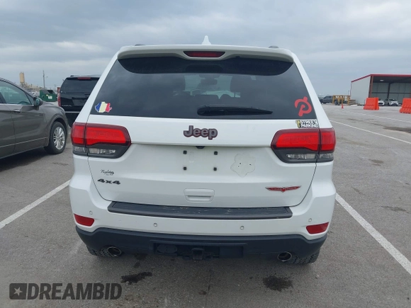 2017 Jeep Grand Cherokee Trailhawk with VIN 1C4RJFLG5HC803400, listed as a IAAI auction lot 42052250 with 108,374 mi miles and . Bid and sale history available at DreamBid. Image 17.