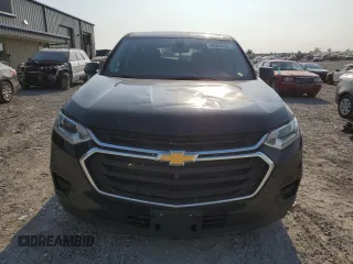 2018 Chevrolet Traverse LS with VIN 1GNEVLKW3JJ200822, listed as a Copart auction lot 69265254 with 128,829 mi miles and Salvage Title. Bid and sale history available at carsss.com. Image 5.