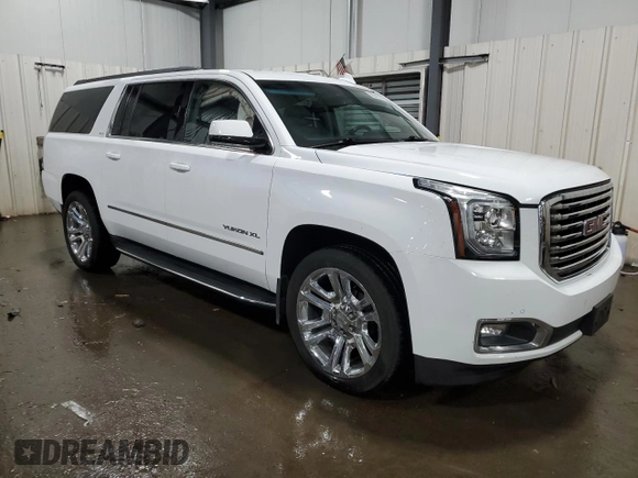 2018 GMC Yukon XL SLT with VIN 1GKS2GKC9JR155151, listed as a Copart auction lot 88941085 with 119,146 mi miles and Salvage Title. Bid and sale history available at carsss.com. Image 4.