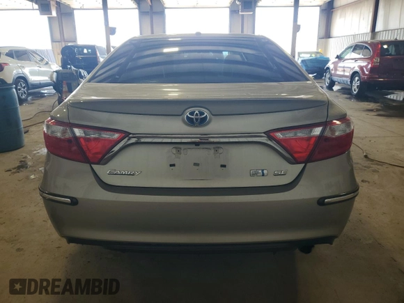 2015 Toyota Camry LE with VIN 4T1BD1FK9FU159561, listed as a Copart auction lot 54581565 with 34,254 mi miles and Salvage Title. Bid and sale history available at DreamBid. Image 6.