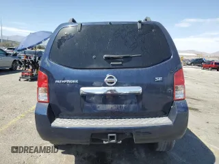 2008 Nissan Pathfinder SE с VIN 5N1AR18B98C625234, выставлен на аукционе Copart как лот 54439175 с пробегом 143 847 миль миль и Списание • Salvage title. История ставок и продаж доступна на DreamBid. Изображение 6.
