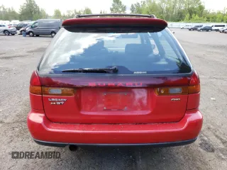 1998 Subaru Legacy GT with VIN 4S3BK6750W7320376, listed as a Copart auction lot 58223125 with 127,481 mi miles and Salvage title. Bid and sale history available at DreamBid. Image 6.