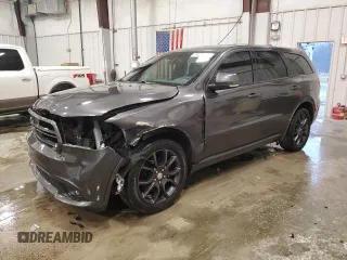 2016 Dodge Durango R/T with VIN 1C4SDJCT7GC393352, listed as a Copart auction lot 51225795 with 121,862 mi miles and Clean Title. Bid and sale history available at DreamBid. Image 1.
