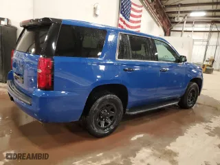 2018 Chevrolet Tahoe Commercial with VIN 1GNSKDEC6JR312258, listed as a Copart auction lot 47268985 with 117,782 mi miles and Clean Title. Bid and sale history available at carsss.com. Image 3.
