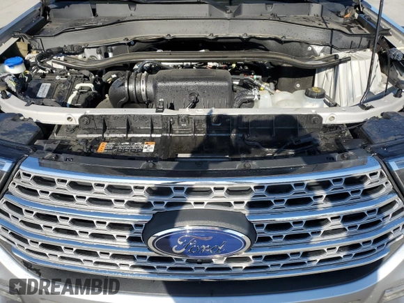 2022 Ford Explorer Limited with VIN 1FMSK7FH5NGA54705, listed as a Copart auction lot 52293335 with 58,140 mi miles and Salvage Title. Bid and sale history available at carsss.com. Image 12.