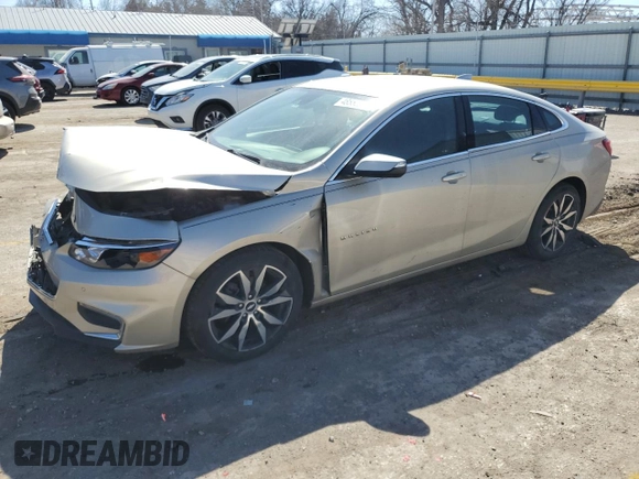 2016 Chevrolet Malibu LT with VIN 1G1ZF5SX1GF207171, listed as a Copart auction lot 48552905 with 117,825 mi miles and Salvage Title. Bid and sale history available at DreamBid. Image 1.