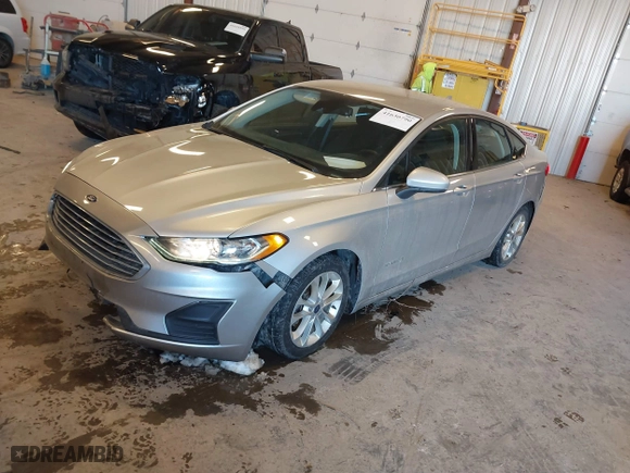 2019 Ford Fusion Hybrid SE with VIN 3FA6P0LU2KR168414, listed as a IAAI auction lot 41630790 with 48,266 mi miles. Bid and sale history available at carsss.com. Image 17.