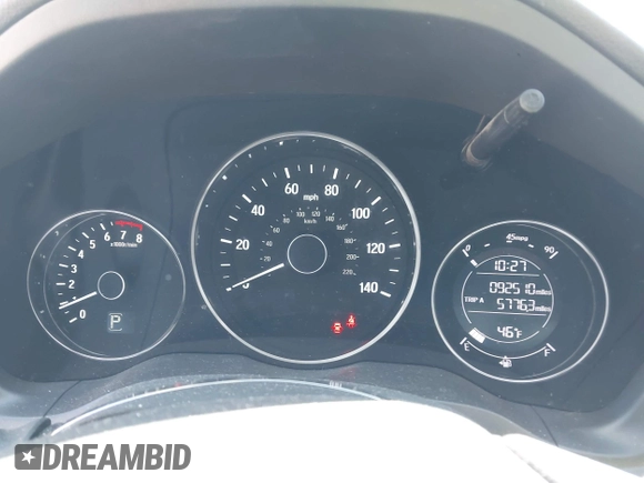 2018 Honda HR-V EX-L Navi with VIN 3CZRU6H7XJM716266, listed as a IAAI auction lot 41978420 with 92,510 mi miles. Bid and sale history available at carsss.com. Image 7.